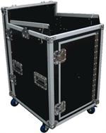 Mr DJ CASE-5000 Portable Chest Style Mixer / CD Case with Rolling Casters