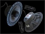 CDT Audio HD-62CFX 6.5 2 Way Carbon Fiber Coaxial Speakers 170 Watts 4 Ohm
