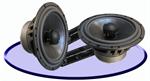 CDT Audio DRT-26CXA 6.5 2 Way Cast Frame Coaxial Speakers with Aluminum Dome DRT-26 Tweeter