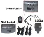 Crimestopper BackStopper CA-5013.AB Rear Parking Assist System with plus Buzzer with Adjustable Pitch and Volume Control, Plastic Bumper Sensors