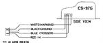 Crimestopper CS-97G Single Adjustment Dual Stage Shock Sensor