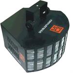 Mr DJ DOUBLE-STACKER Multi-Colored LED Effect Light with Blackout, Static, and Strobe 7 Channel / DMX-512