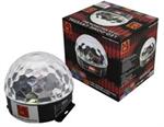 Mr DJ LED Dome Crystal LED Six Ring Crystal Ball 6 CH DMX