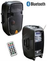 Mr DJ PBX-2609BT 2 Way 15 600 RMS Portable Active PA Speaker with Bluetooth 3500W Max