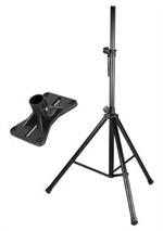Mr DJ SS-450 DJ Folding Speaker Stand with Mounting Plate