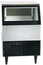 Orien FS-260IM Clear Cube Commercial Ice Maker with Built-In 75 lb Storage 260 lb / Day