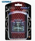 Orion Wired DB20204 Cobalt 0 Gauge In - 2 0 Gauge Out Nickel Plated T Distribution Block 