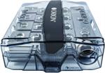 Orion WIred OWFHM30404 3 x 0 Gauge Inputs - 4 x 2/4 Gauge Outputs Nickel Plated Mini ANL Power Distribution Block