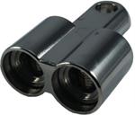 Orion Wired RT200 2 x 0 Gauge Nickel Plated Ring Terminal