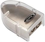SCOSCHE SCLAMPN Negative Battery Terminal, One 1/0-Gauge, One 4-Gauge & Two 8-Gauge Out