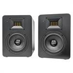 Earthquake SM6BT Carbon Fiber 6.5 Inch with 2 Inch Ribbon Tweeter Professional Studio Monitor with Bluetooth 5.3 TWS PAIR
