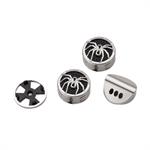 Soundstream TWS.4 1 Inch Polished Aluminum Tantalum Housing Tweeters 110W Max 4 Ohm PAIR