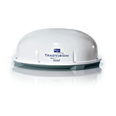 TracVision R5SL In-Motion DVB Mobile Satellite System White