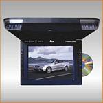 TView T1048DVFD-BK 10.4 Inch FLIP DOWN MONITOR WITH BUILT-IN DVD PLAYER BLACK