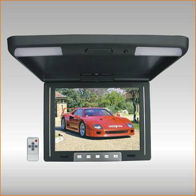 TView T136IR 13 Inch FLIP DOWN TFT LCD MONITOR WITH BUILT-IN IR TRANSMITTER