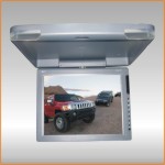 TView T1508IR-GR 15 Inch TFT FLIP DOWN TFT LCD MONITOR WITH BUILT-IN IR TRANSMITTER Grey