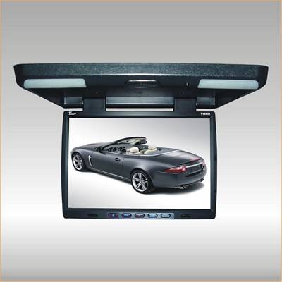 TView T156IR 15.4 Inch FLIP DOWN LCD MONITOR WITH BUILT-IN IR TRANSMITTER 2 AV Inputs
