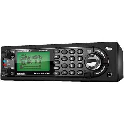Uniden BCD-996XT Digital Mobile Scanner with 25,000 Channels and GPS Support