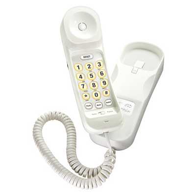 Uniden CEZ200 Slimline Corded Big Button Amplified Telephone