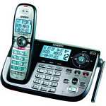 Uniden DECT-2185 Uniden Dect 6.0 Expandable Cordless Telephone With Dual Key Pad, Digital Answering System And Caller ID - 1 Handset