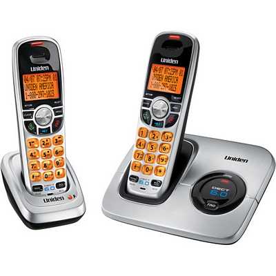 Uniden DECT1560-2 Dect 6.0 Expandable Cordless Telephone With Caller ID - 2 Handsets