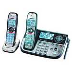 Uniden DECT2185-2  Dect 6.0 Expandable Cordless Telephone With Dual Key Pad, Digital Answering System And Caller ID - 2 Handsets
