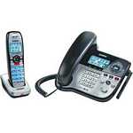 Uniden DECT2188 Dect 6.0 Expandable Corded/Cordless Telephone With Dual Keypad, Digital Answering System - 1 Cordless Handset