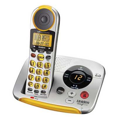 Uniden EZAI2997 Expandable Cordless phone with Big Button, Digital Answering System And Caller ID