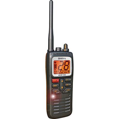 Uniden MHS125 Submersible Hand-Held 2-Way VHF Marine Radio