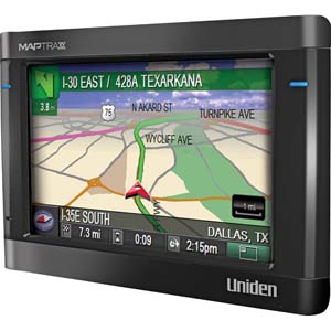 Uniden TRAX-430 4.3 Inch Personal Navigation System with Text-To-Speech