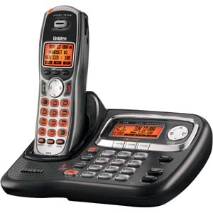 Uniden TRU-9466 Expandable 2-Line Cordless Telephone with Dual Keypad, Call Waiting/Caller ID, 1 hst