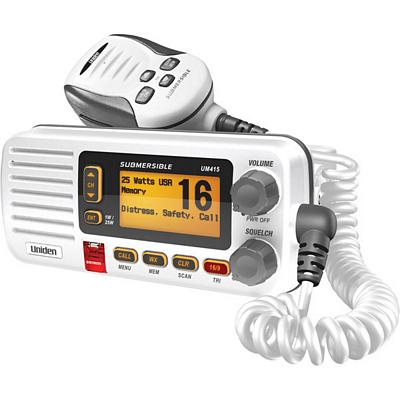 Uniden UM415 VHF Fixed Mounted Class D Radio - White