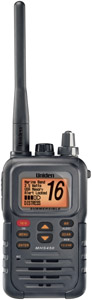 Uniden MHS-450 Handheld Marine VHF Handheld Radio - without FRS, AM/FM and air bands