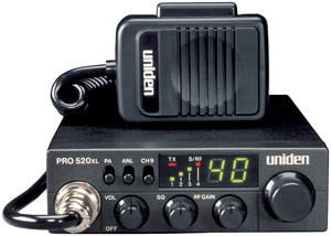 Uniden PRO-520XL 7-Watt, 40-channel Compact CB Radio