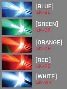 VARAD ILK-BL 4 BLUE HYPERLED LED INTERIOR ACCENT LIGHTING