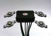 VARAD ML200GR GREEN 4 LED Motorcycle Kit with digital controller