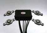 VARAD ML200BL BLUE 4 LED Motorcycle Kit with digital controller