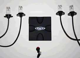 VARAD SLX300 4 pcs Color Changing Strobe Light Kit Exterior Accent Lighting System