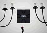 VARAD SLX300 4 pcs Color Changing Strobe Light Kit Exterior Accent Lighting System