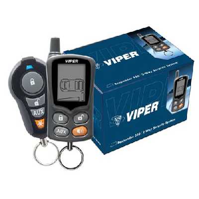 Viper Responder 350 2-Way Security / Alarm System 3305V