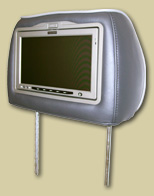 Vizualogic A-1290 9 Inch Dual DVD Headrest Replacements 2 - 2 Channel IR Headphones Most Applications