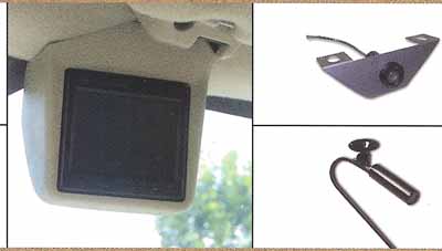 Vizualogic 90-6000-XX 3.5 Inch HindSight Backup Monitor w/Flush Mount Camera GMC/GM (1999-05)