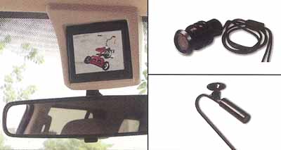 Vizualogic 90-6001-XX 3.5 Inch HindSight Backup Monitor w/Flush Mount Camera Exp./Nav. (2003-05)