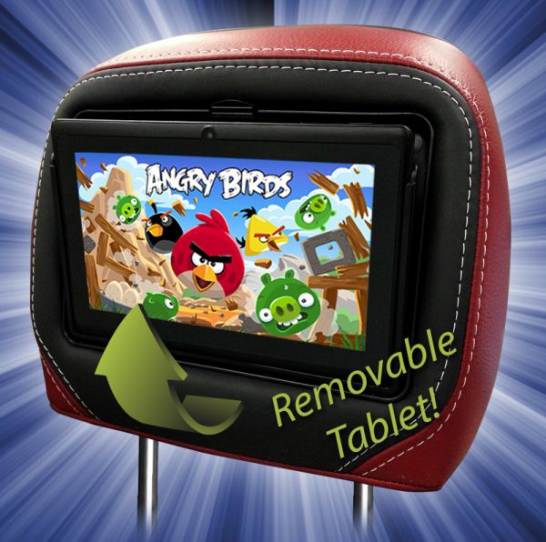 Vizualogic PerfectMatch Dual SmartLogic 7 Inch LCD Android Tablet Headrest System 957-7