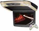 Vizualogic VZ102 10.2 Inch Overhead Flip Down LCD with Slot Load DVD 3 Color 790-8280-000