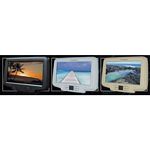 Vizualogic RoadTrip Elite 9.0 Inch Universal Dual DVD Active Headrest Kit, Black 742-0340-000