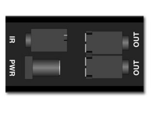 Xantech CB20 One Zone Connecting Block with Two Emitter Ports