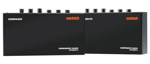 Xantech COMPAUDEXT POINT-TO-POINT COMPONENT AUDIO EXTENDER (Includes both send and receive units)