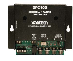 Xantech DPC100 Doorbell Paging Controller