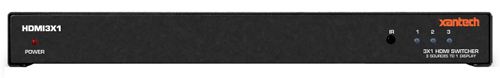 Xantech HDMI3X1 3X1 HDMI SWITCHER  3 SOURCES TO 1 DISPLAY